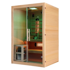 Twincombi infra- és finn szauna kombináció 2 személyes 130 cm x 120 cm