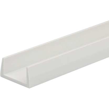 Arcansas U-profil PVC 10 mm x 10 mm x 1000 mm