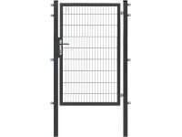 Floraworld egysz. kapu Premium kétr. hálós kerítésp. antracit 180 cm x 120 cm
