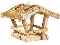 Madáretető ház szalmatetővel A modell