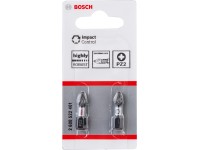 Csavarozóbetét 25mm, 2xPZ2 Csavarozóbetét 25mm, 2xPZ2