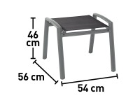 OBI Vigo II zsámoly  fekete