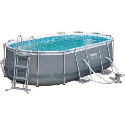 Bestway fémvázas medence 424 cm x 250 cm x 100 cm