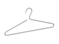 Wenko Lux alumínium vállfa ezüst színű Wenko Lux alumínium vállfa ezüst színű