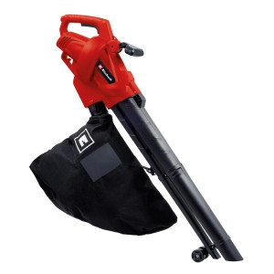 Einhell GC-EL 3024 E elektromos lombfúvó/szívó gyűjtőzsákkal és kerekekkel.
