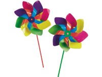 Színes szélforgó 20 cm átmérő