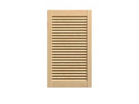 Nyitott lamellás fenyőajtó 993 mm x mm 394