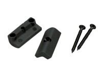 Végzáróklipsz a WPC teraszpadlókhoz fekete 10 darab Végzáróklipsz a WPC teraszpadlókhoz fekete 10 darab