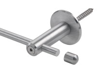 Kerek rúdtartó V2A 75 mm Kerek rúdtartó V2A 75 mm