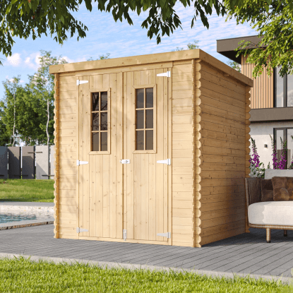 Timbela M309C kerti faház bézs barna FSC®