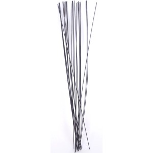 Kötegelt, izzított fémhuzal, kb. 40 cm hosszú, ékszerkészítéshez.