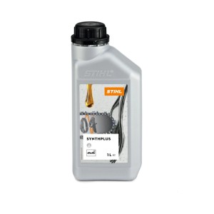 Stihl SynthPlus 1 l lánckenőolaj láncfűrészekhez. Félszintetikus olaj kannában.