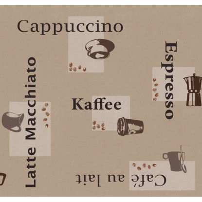 d-c-fix Cappuccino asztalterítő karamellszínű szélesség: 140 cm méteráru