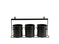 Denpanels pohár 3 db-os készlet akusztikus panelhez tartóval és csavarral fekete Denpanels pohár 3 db-os készlet akusztikus panelhez tartóval és csavarral fekete