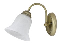 Rábalux Francesca falikar 13 cm bronz - fehér