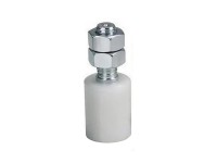 Tolókapu vezetőgörgő átmérő 30 mm M12 poliamid