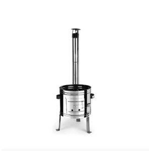 Perfect Home Inox parti üstház 42 cm + kémény + könyök + kalap