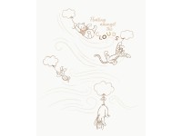 Komar nemszőtt fotótapéta Disney Winnie The Pooh A Bluster Day bézs