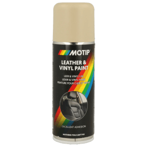 Bézs bőrspray bőrre, vinilre és műbőrre. Matt 200ml spray javításhoz és szépítéshez.