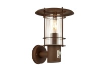 Searchlight Edgeware kültéri fali lámpa 1xE27 60W IP44 mozgásérzékelő szenzorral