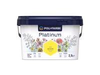 Poli - Farbe Platinum beltéri falfesték diszperziós G4 Gólyahír matt 2,5 l