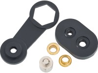 Fűzőszemek 5 mm x 9,5 mm sárga 100 darab