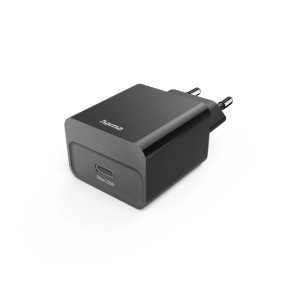 Hama hálózati töltő (PD) 20W USB Type-C fekete