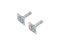 Csavarozható lemez, 29 mm x 29 mm Csavarozható lemez, 29 mm x 29 mm