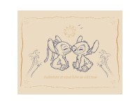 Komar falikép Disney Lilo and Stitch Your Day in the Sun 50 cm x 40 cm Komar falikép Disney Lilo and Stitch Your Day in the Sun 50 cm x 40 cm