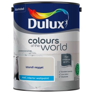 Dulux A Nagyvilág Színei beltéri falfesték Scandinavia Izlandi reggel 5 l