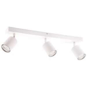 Fehér, 3 ágú LED mennyezeti spotlámpa Taio, 52,5 cm, spotokhoz és rugalmas világításhoz.