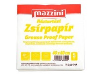 Mazzini háztartási zsírpapír íves 40 cm x 60 cm