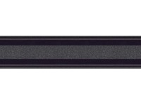 Bordűr modern fekete 5 m x 0,07 m