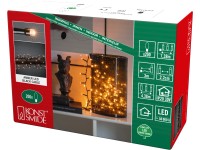 Konstsmide micro LED fényfüzér 4,38 m borostyánsárga Konstsmide micro LED fényfüzér 4,38 m borostyánsárga