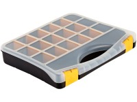 Rekeszes tárolódoboz változtatható felosztással Rekeszes tárolódoboz változtatható felosztással