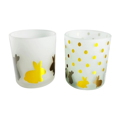 Boltze mécsestartó Tinka kicsi 8,5 cm x 7 cm x 8,5 cm arany