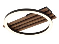 Tisha mennyezeti lámpa fekete 1xLED