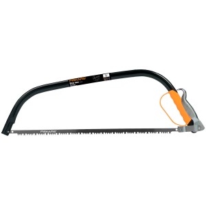 Fiskars SW30 fűrész, 21 hüvelyk, ergonomikus markolattal és fűrészlapvédővel.