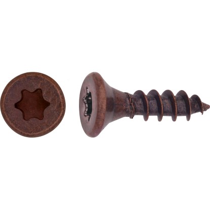 Süllyesztett fejű univerzális csavar TX-behajtás 4 mm x 20 mm 20 darab