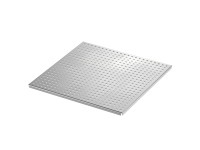 Vízelvezető rács rozsdamentes acél 600 mm x 600 mm x 18 mm