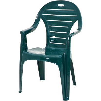 IDEA Europe Lille műanyag szék zöld kb. 90 cm x 56 cm x 52 cm