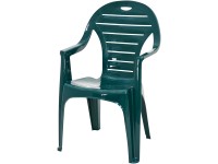 IDEA Europe Lille műanyag szék zöld kb. 90 cm x 56 cm x 52 cm