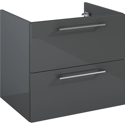 Maximus Stylo mosdó alatti szekrény 60 cm 2 fiókos antracit