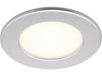 Brilo Thin süllyesztett LED lámpa-szett 1 db 11,5 cm 6 W 4000 K matt króm