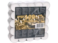 Teamécses csomag 100 db fehér