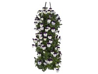 Árvácska válogatás fali dísz magasság kb. 50 cm Viola cornuta Árvácska válogatás fali dísz magasság kb. 50 cm Viola cornuta