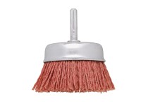 LUX-TOOLS durva, nylon komfort fazékkefe fúróhoz/csavarozóhoz átmérő 75 mm