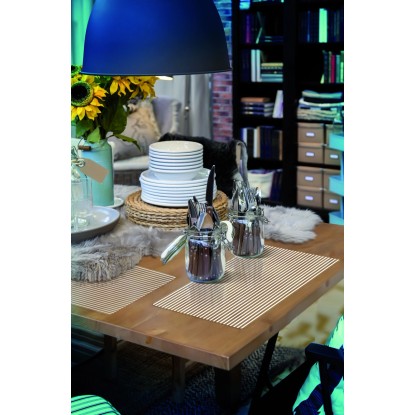 d-c-table Rio Ben viaszosvászon asztalterítő szett fehér 44 cm x 29 cm