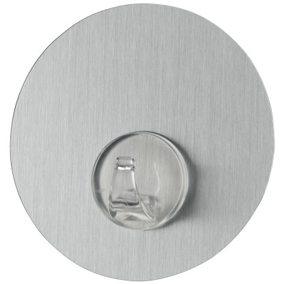 Wenko Static-Loc fali akasztó, Uno, rozsdamentes acél megjelenés