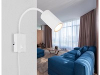 Globo Robby fali lámpa 1 izzós fehér 70 mm x 440 mm